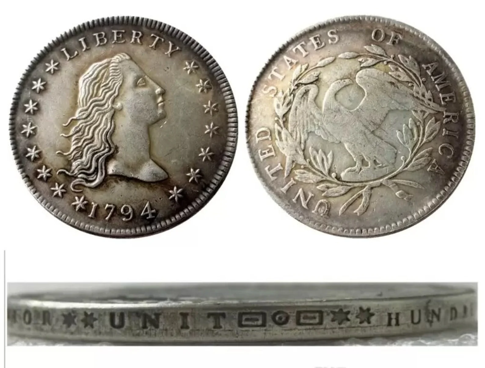 1836-$1-Gobrecht-Dollar-Original-Judd-60-Die-State-B-Die-Alignment-I